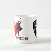 Ik hou van Highland Dancing Koffiemok (Center)