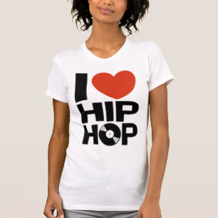 Ik hou van HIP HOP T-Shirt (Vrouwen)