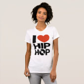 Ik hou van HIP HOP T-Shirt (Vrouwen) (Voorkant volledig)
