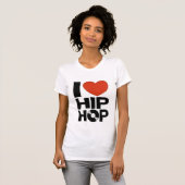 Ik hou van hiphop t-shirt (Voorkant volledig)