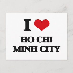 Ik hou van Ho Chi Minh City Briefkaart
