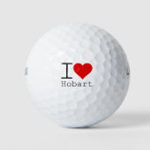 Ik hou van Hobart Golfballen (Voorkant)