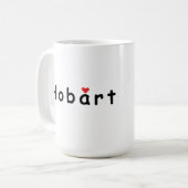 Ik hou van Hobart Koffiemok (Voorkant links)