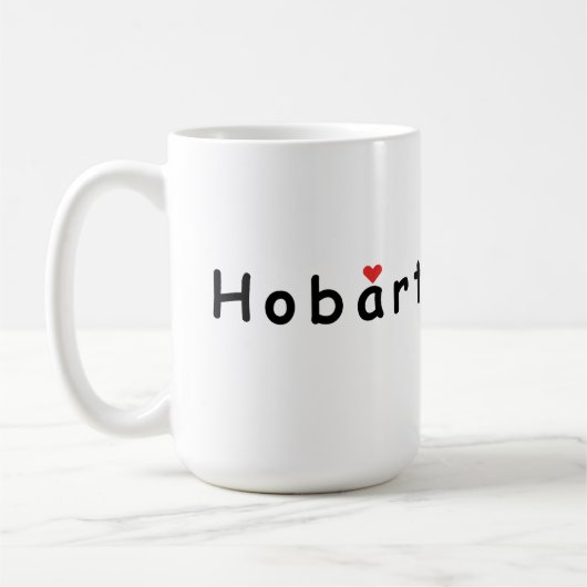 Ik hou van Hobart Koffiemok (Links)