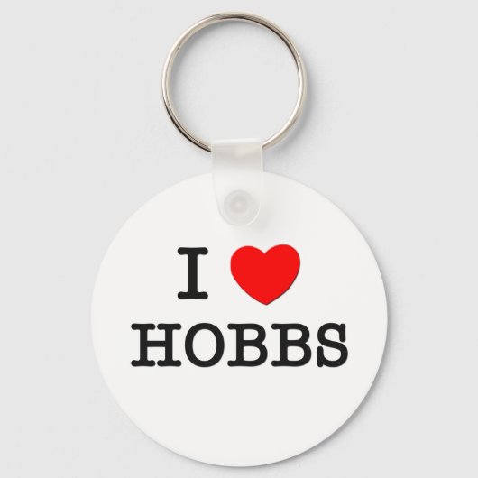Ik hou van Hobbs Sleutelhanger (Voorkant)