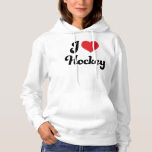 Ik hou van Hockey Dames Hoodie