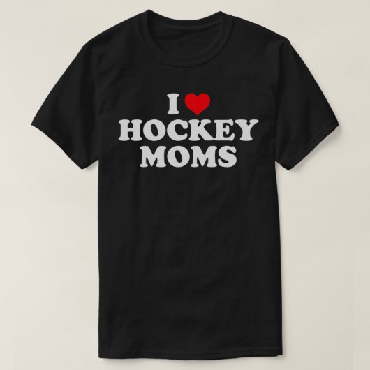 Ik hou van Hockey Moms Grapny Design T-shirt (Design voorkant)