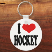 Ik hou van Hockey Sleutelhanger (Voorkant)