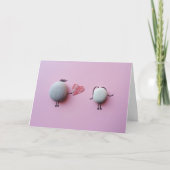 Ik hou van hoe je mijn wereld Valentijn Kaart rock (Voorkant)