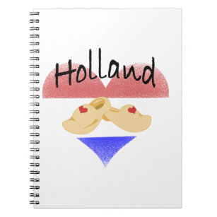 Ik hou van Holland-klompen Notitieboek
