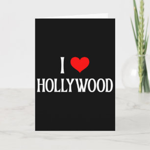 Ik hou van Hollywood I Heart Hollywood Vakantie Re Kaart