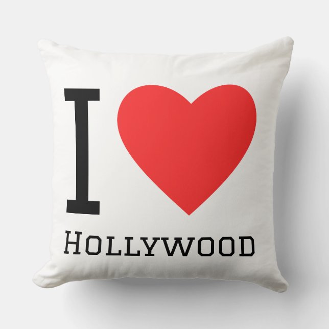 Ik hou van Hollywood  Kussen (Voorkant)