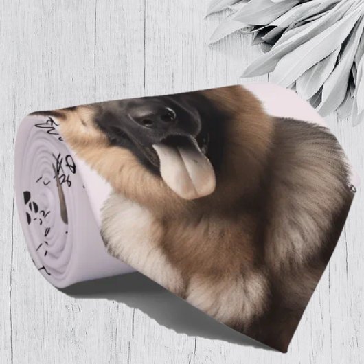 Ik hou van honden Duitse herder Stropdas