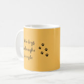 "Ik hou van honden en misschien 3 mensen" Koffiemok (Voorkant links)