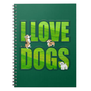 Ik hou van honden notitieboek