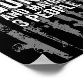 Ik hou van honden Pistolen en misschien drie mense Poster (Hoek)