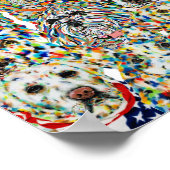 Ik hou van honden Poster (Hoek)