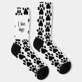 Ik hou van honden sokken (Rechts)