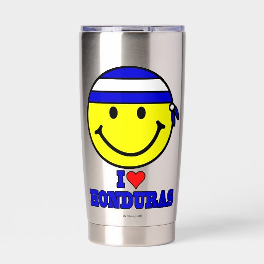 IK HOU VAN HONDURAS GEÏSOLEERDE DRINKBEKER (Voorkant)