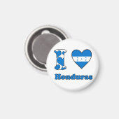 Ik hou van Honduras Magneet (Voorkant / Achterkant)