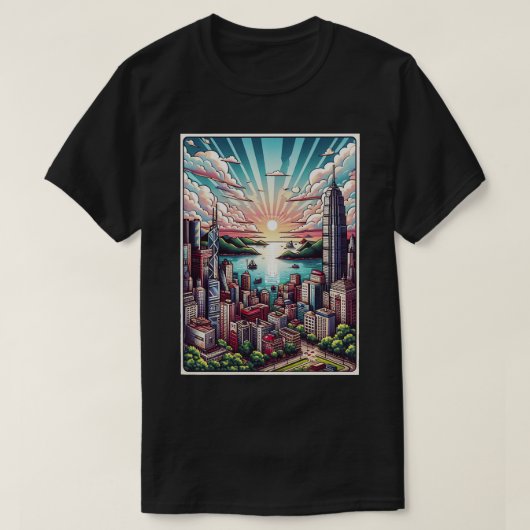 Ik hou van Hong Kong 13 T-shirt (Design voorkant)