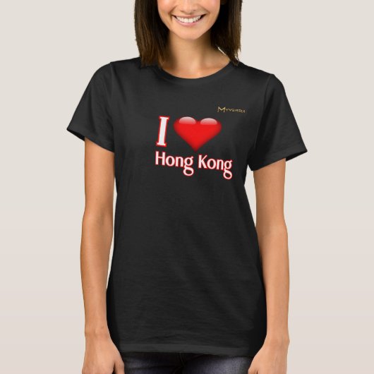 Ik hou van Hong Kong T-shirt (Voorkant)