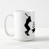 Ik hou van honkbal koffiemok (Links)