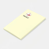 Ik hou van honkbal post-it® notes (Schuin)