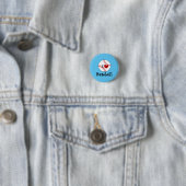 Ik hou van honkbal ronde button 3,2 cm (In situ)