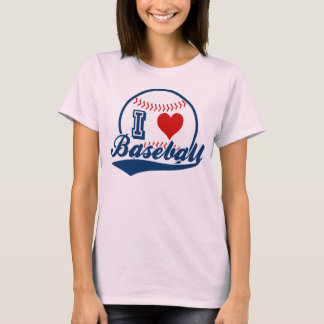 Ik hou van honkbal shirt