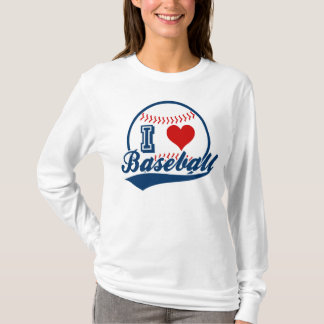 Ik hou van honkbal shirt
