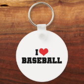 Ik Hou Van Honkbal Sleutelhanger (Voorkant)