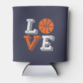 Ik hou van honkbalsport blikjeskoeler (Voorkant)