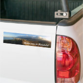 "Ik hou van Honolulu!" Bumpersticker (Op Truck)