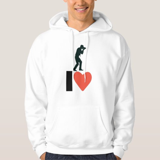 Ik hou van hoodie (Voorkant)