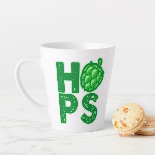 Ik hou van hop in Craft Beer Latte Mok (In situ)