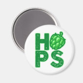 Ik hou van hop in Craft Beer Magneet (Voorkant / Achterkant)