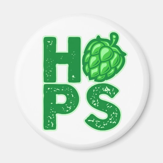 Ik hou van hop in Craft Beer Magneet (Voorkant)