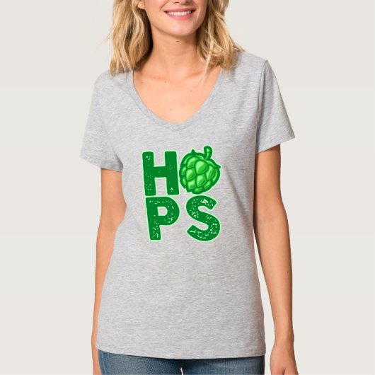 Ik hou van hop in Craft Beer T-shirt (Voorkant)