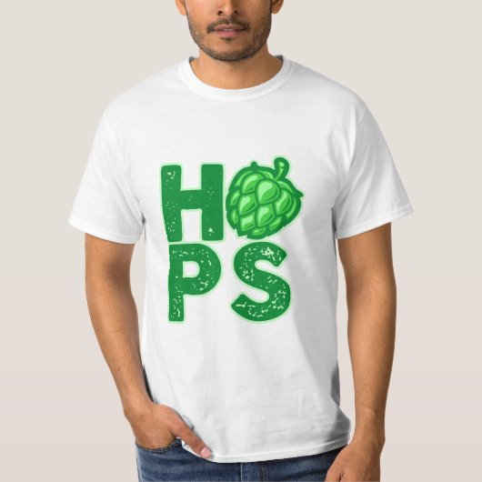Ik hou van hop in Craft Beer T-shirt (Voorkant)