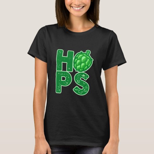 Ik hou van hop in Craft Beer T-shirt (Voorkant)