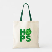 Ik hou van hop in Craft Beer Tote Bag (Achterkant)