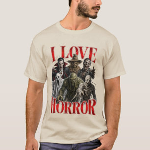 Ik hou van horror t-shirt