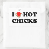 Ik hou van hot Chicken | Funny Sticker Set (Tas)