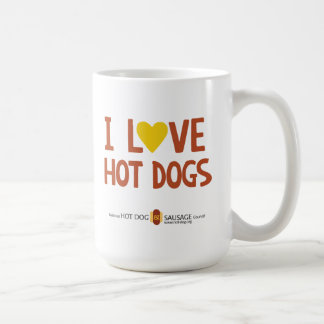 Ik hou van Hot Dogs 4 Koffiemok