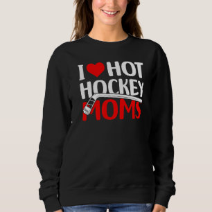 Ik hou van hot-hockey-mosomen trui