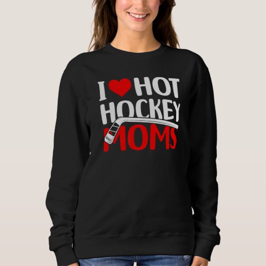 Ik hou van hot-hockey-mosomen trui (Voorkant)