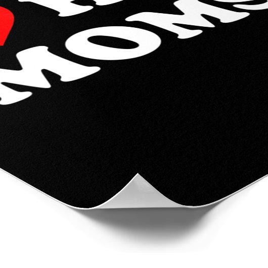 Ik hou van Hot Moms Poster (Hoek)
