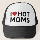 Ik hou van Hot Moms Trucker Pet (Voorkant)