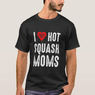 Ik hou van hotSquash-mosomen T-shirt